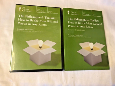 Great Courses ~THE PHILOSOPHER'S TOOLKIT~ DVDs & Booklet