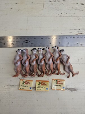 Wild Safari Ltd Animal Lot Meerkats 7