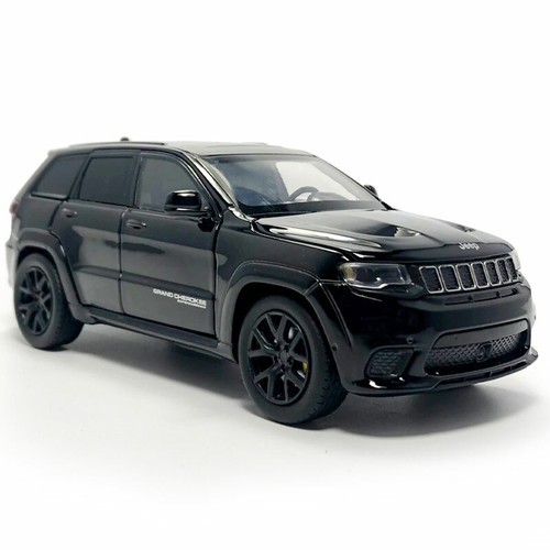 1:32 Jeep Grand Cherokee Trackhawk Die Cast Modellauto Kinderspielzeug Schwarz - Bild 1 von 12