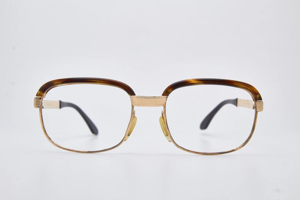 Gafas vintage de los años 70 llenas de oro VIENNALINE 235 1/20 12 KGF marco tortuga Foto 2 de 4