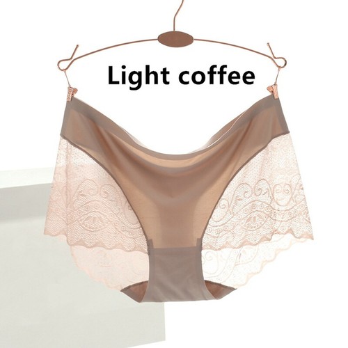 Sexy Silky Panty Sheer Lace Underwear Soft Knicker Briefs Lingerie Cotton Crotch - Picture 11 of 19