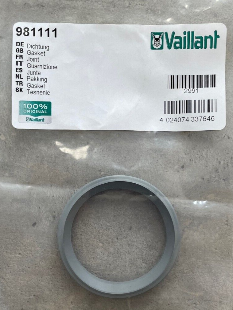 Vaillant Sealing Packing Ring Gasket 981111 New Genuine Original