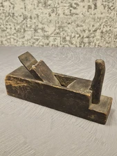 EARLY 1900'S ANTIQUE VINTAGE LARGE 12" WOODEN BLOCK PLANE