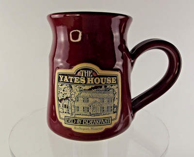 Deneen Pottery Handthrown Mug The Yates House Bed&Breakfast Rocheport, Missouri
