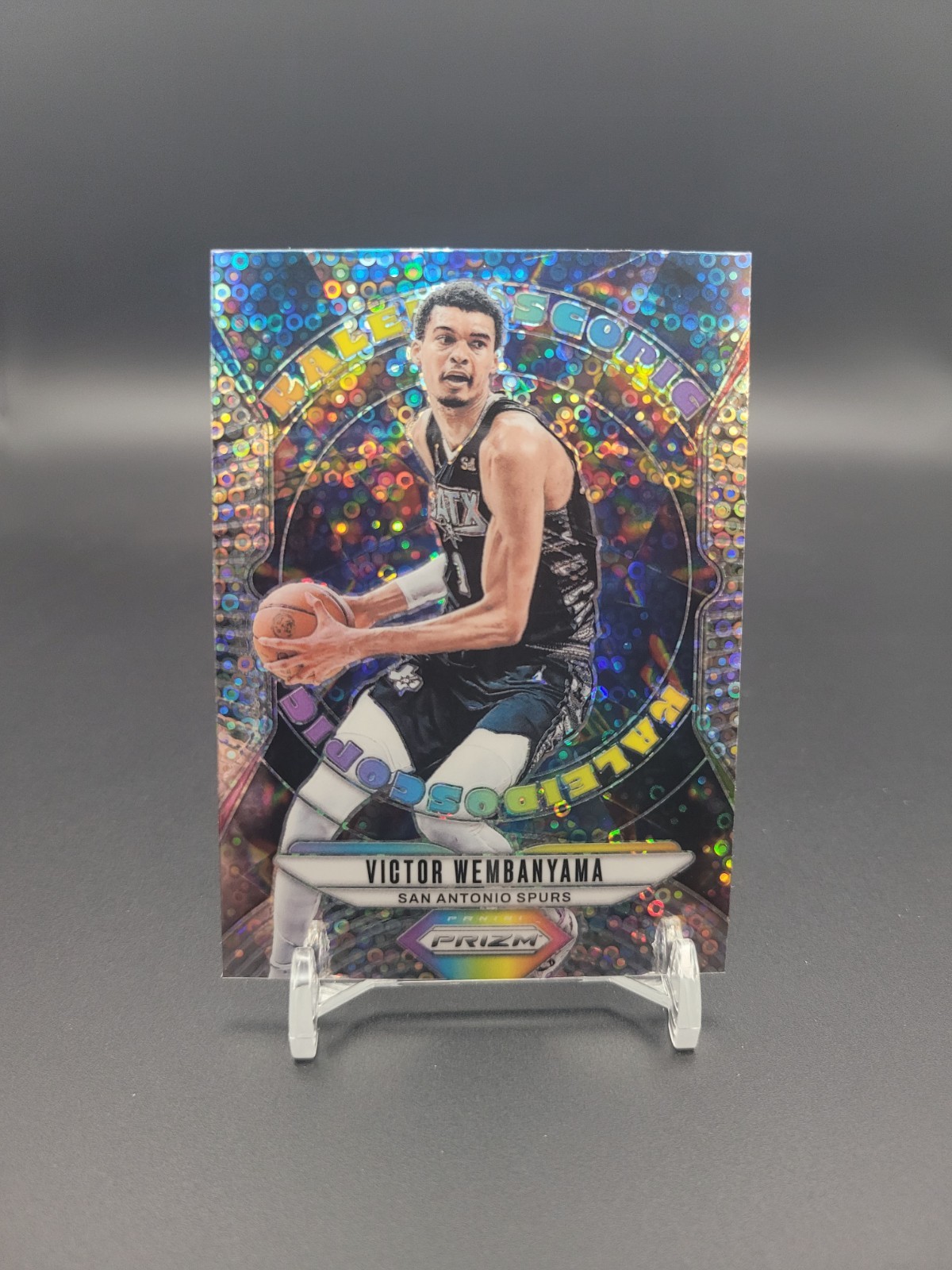 VICTOR WEMBANYAMA - 2024-25 Panini Prizm Fast Break Kaleidoscopic Prizm #20
