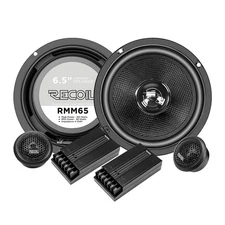 RECOIL RMM65 Echo Series 6.5 Inch Car Audio Component Stereo Speaker System
