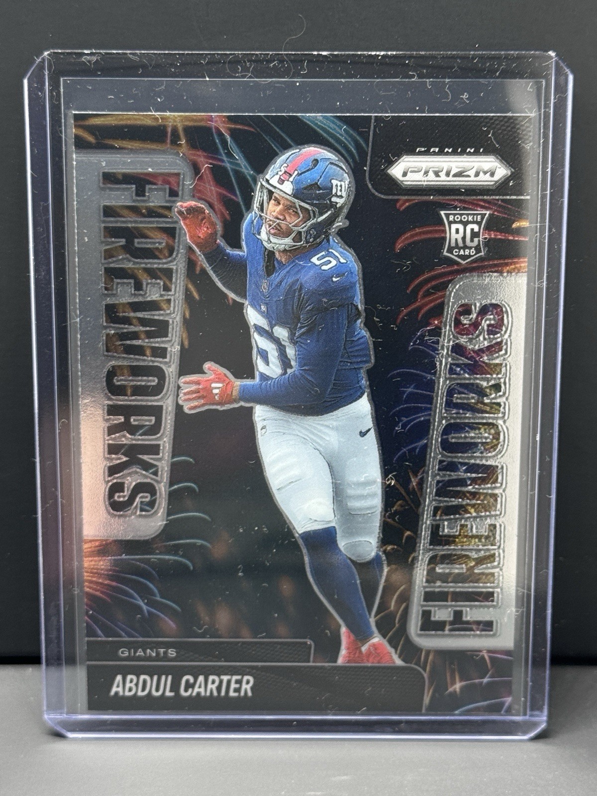 Abdul Carter - 2025 Panini Prizm #7 Fireworks