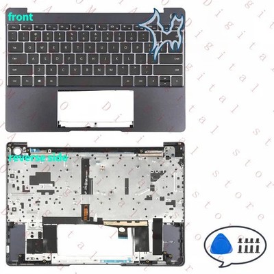 For Huawei Matebook 13 WRT-W29 HN-W19R Top Case Palmrest Keyboard Laptop Parts