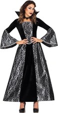 Elegante Hexe Vampir dark Prinzessin Kostüm ...