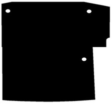 Premium Tailored Car Boot Liner Mat Carpet 1Pc For Peugeot Bipper Van 2008-On