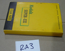 RARE Sealed Kodak Super-XX 4x5 Film Pack 12 Sheets Exp Jan 1957 Vintage