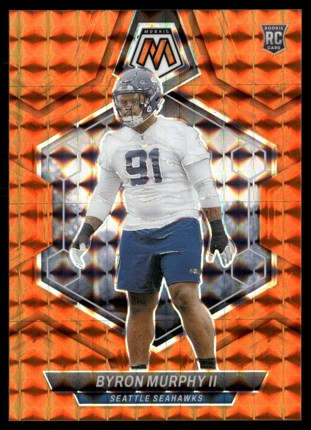 2024 Mosaic BYRON MURPHY II RC Orange Mosaic Prizm #316 /199