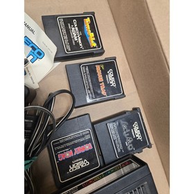 ColecoVision 2400 Console Bundle Star Wars Donkey Kong 5 Games Manuals - Tested