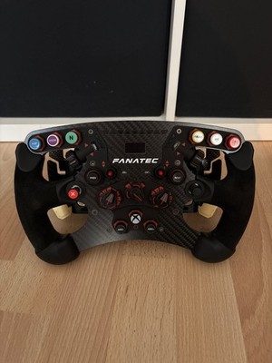 Fanatec Formula V2.5X mit QR2 und PODIUM ADVANCED PADDLE MODULE