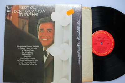 Jerry Vale I Don't Know how to Love Her Record Album Vinyl LP Columbia 30799