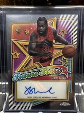 2024-25 Topps Chrome Jamal Shead Future Stars Auto RC #FSA-JS