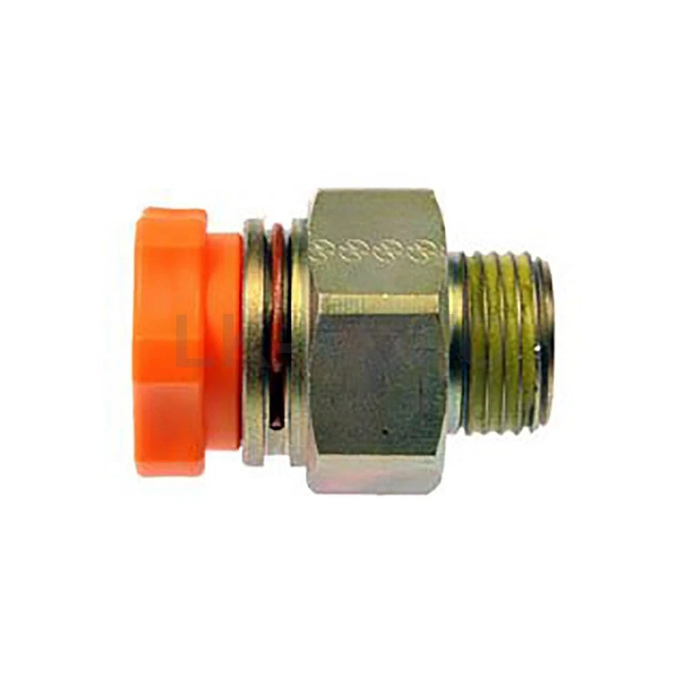 2 Engine Oil Cooler Line Connector Fits Chevrolet B7 6.5L GMC B7 6.5L - Image 3 of 4