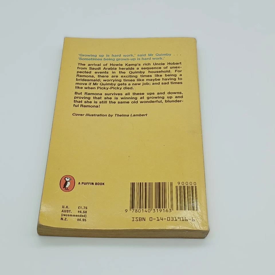 RAMONA FOREVER - BEVERLY CLEARY PAPERBACK BOOK - Image 3 of 4