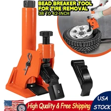 HKB1040B Manual Tire Bead Breaker with Rubber Pad 38"-42" Tires Changer Tool