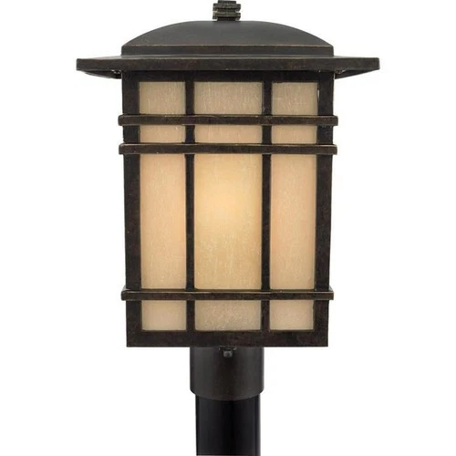 Hillcrest - 1 Light Post Lantern Outdoor Lantern Quoizel Lighting HC9011IB - Picture 2 of 3