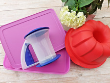 Tupper Set Backform Silikon König Eiskristall 2,25 Gefrierbehälter Rucki-Zucki