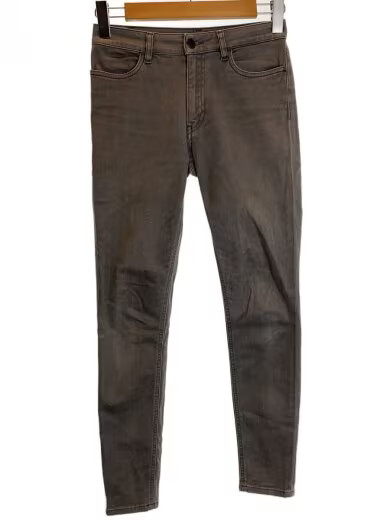 PRADA Stretch Skinny Denim Pants/ Size 27/ Cotton/ Gray/ GFP149 R151