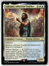 Sokrates, Athenian Teacher [Foil] #121 Prices | Magic Assassin's