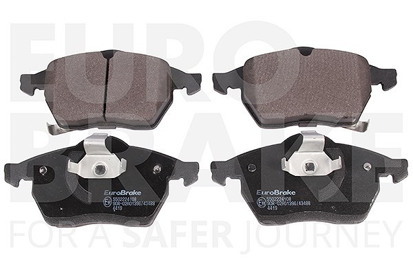 Eurobrake Bremsbelagsatz, Scheibenbremse Vorderachse U.A. FüR Opel, Saab-image