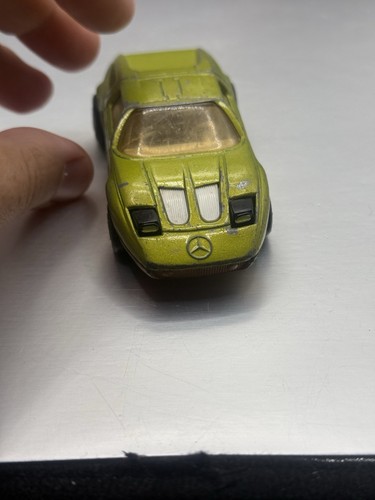Matchbox Speed Kings K-30 Mercedes C-111 Green Pop up headlights Rare in USA - Picture 8 of 10