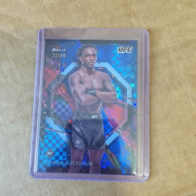 2024 Topps Finest Da mon Blackshear Blue Checkerboard /99