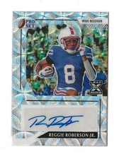 2022 Pro Set Football REGGIE ROBERSON JR Autographed TITANS RC #11/20