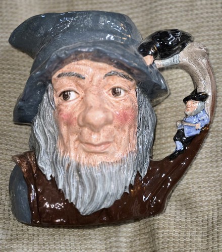 Royal Doulton Rip Van Winkle Toby Jug Mug 7" Large 1954 Vintage - Picture 1 of 16