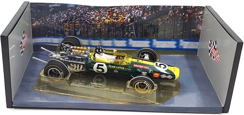 Quartzo escala 1/18 diecast 18202 - Lotus 49 Graham Hill 1968 Sudáfrica GP #5 Foto 4 de 4