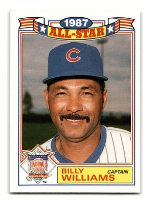 Billy Williams 1988 Topps Glossy All-Stars #22b Chicago Cubs NM-MINT