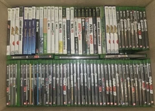 152 Pcs - Xbox 360 Original Xbox One Video Game Lot Wholesale Bulk Sports Bundle
