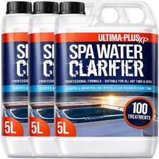 Ultima Plus Hot Tub Spa Pool Water Clarifier Clears Cloudy Water 15L