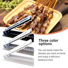 Kebab Maker BBQ Skewer Tool Meat Press Manual Brochette Machine Grill Accessorie