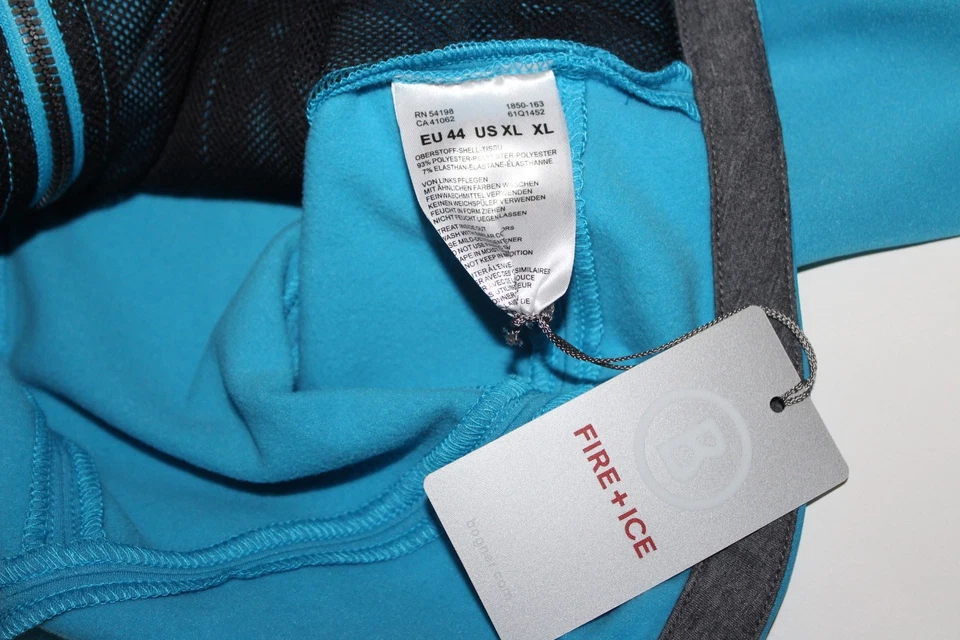 Bogner Fire + Ice Powerstrech Womens XL Light Zip Jacket Sweater Ramona NEW - Image 3 of 4