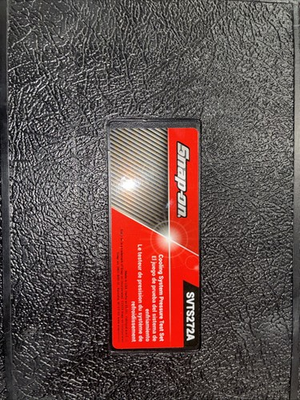 #ad Snap On Cooling System Pressure Tester SVTS272A With Caps $325.00