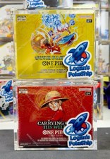 One Piece Booster Box Acrylic Case Magnetic Lid - UV resistant - US seller