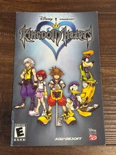 Kingdom Hearts PS2 Playstation 2 Instruction Manual Only