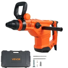VEVOR SDS-Max 2-Inch Corded Rotary Hammer Drill Kit 1600W 175-350RPM 3 Functions