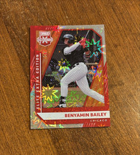 Benyamin Bailey 2021 Panini Elite Extra Edition Red #169 Chicago White Sox /5