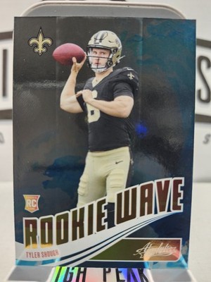 Tyler Shough 2025 Absolute Football #RW-TSH - Rookie Wave -NO Saints Rookie RC