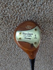 VINTAGE MACGREGOR TOURNEY 780W LADIES SUPER EYE O MATIC PERSIMMON DRIVER 1 WOOD