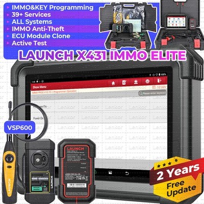 Launch X431 IMMO ELITE PLUS PRO 5 Key Programming Full System Diagnostic Scanner