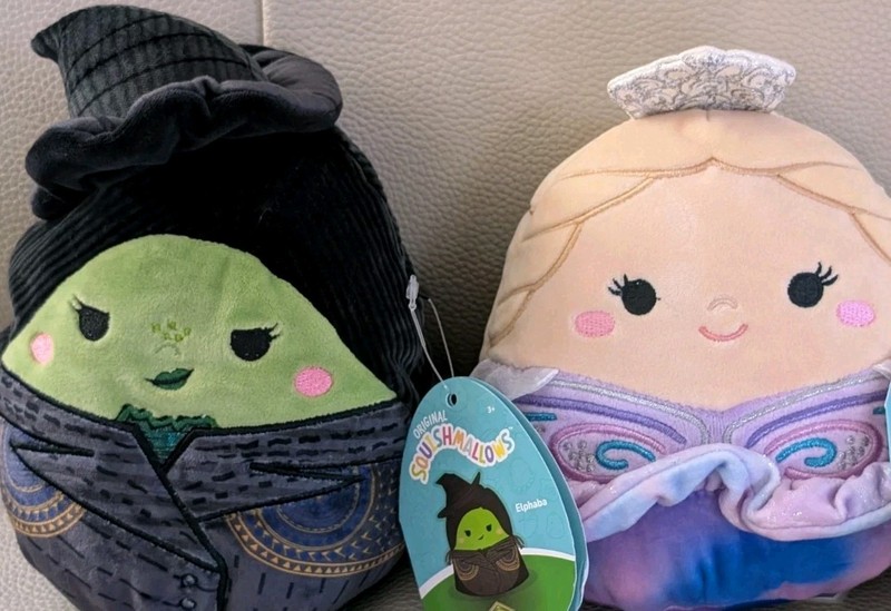 NEW Wicked Squishmallows Collectible Glinda And Elphaba New With Tags