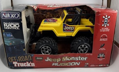 NEW NIKKO 1/16 RC JEEP WRANGLER RUBICON 1995 Vintage 90s