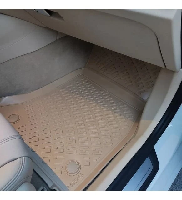 Alfombrillas forro para BMW Serie 5 E39 (1996-2003) impermeable 3D beige 4 piezas Foto 2 de 4