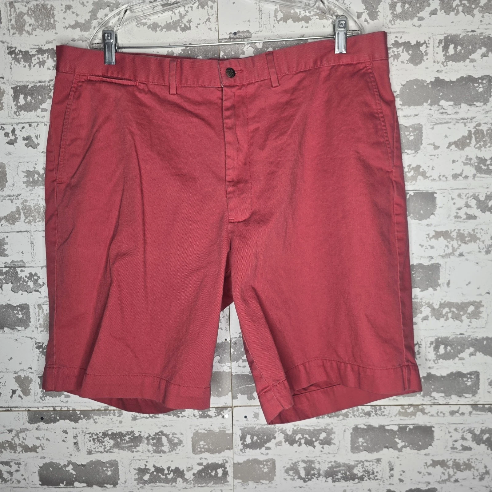 Polo Ralph Lauren Prospect Short Mens 40 Coral Pink 9 1/2" Inseam 100% Cotton